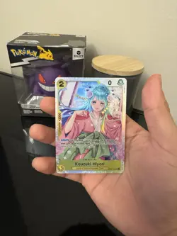 One Piece CCG Kouzuki Hiyori OP06-106 SR Wings of the Captain - Image 3