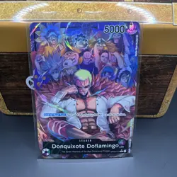 Donquixote Doflamingo Alt Art Kingdoms of Intrigue OP04-019 One Piece English - Image 1