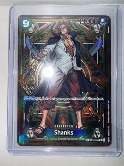 Shanks SP ST16-004 One Piece TCG OP11 A Fist of Divine Speed SR Alt Art English - Image 1