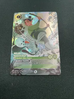 Mulan - Resourceful Recruit (Enchanted) 229/204 - Disney Lorcana Winterspell - Image 1