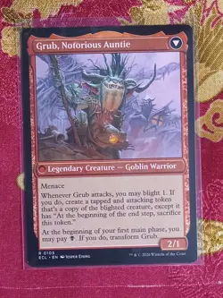 Grub, Storied Matriarch / Grub, Notorious Auntie Lorwyn Eclipsed Magic MTG card - Image 2