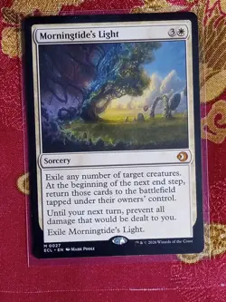 Morningtide Light Lorwyn Eclipsed Magic The Gathering MTG Mythic Rare Card - Image 1