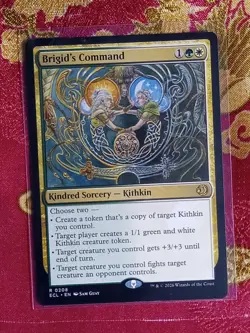 Brigid's Command Lorwyn Eclipsed Magic The Gathering MTG Rare Sorcery card - Image 1