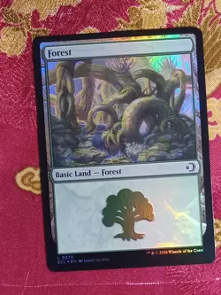 22 FOIL Lands Mana Cards Lorwyn Eclipsed Magic The Gathering MTG see pictures - Image 2