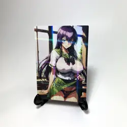 Highschool of the Dead Saeko Busujima Sexy Anime Waifu Girl Goddess ACG Art Card - Image 2