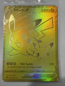 Pikachu V SWSH145 SWSH: Sword & Shield Promo Cards Holo - Image 1