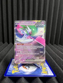 Iron Valiant ex 089/182 Sv04 - Paradox Rift Holo - Pokemon Card NM - Image 1