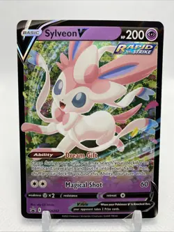 Sylveon V SWSH202 SWSH: Sword & Shield Promo Cards Holo - Image 1