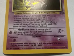 Mr. Mime - 6/64 - Pokemon Jungle Unlimited Holo Rare Card WOTC LP+ - Image 2