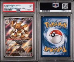Pokemon Alakazam TCG Mega Evolution Black Star Promo Card MEP-009 - Image 3