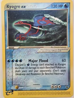 Pokemon Black Star Promo # 001 KYOGRE EX ,,nice card,,never played - Image 1