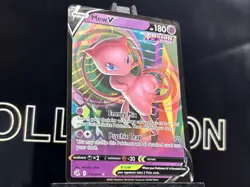 Mew V 113/264 Fusion Strike Ultra Rare Full Art Holo Pokemon Card TCG - Image 4