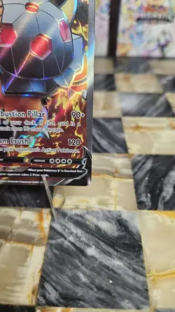 Pokemon Sword & Shield Base Set Full Art Ultra Rare Card Torkoal v 188/202 - Image 5