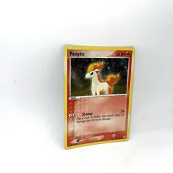 HP Ponyta 76/112 FireRed & LeafGreen Energy Holo Card Pokemon TCG Scratches - Image 2