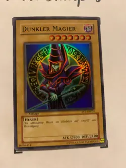 DUNKLER MAGIER - 1. AUFLAGE SYE-DE001 DEUTSCH Yu-Gi-Oh! CARD SUPER RARE HOLO** - Image 3