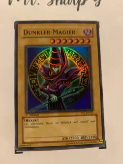 DUNKLER MAGIER - 1. AUFLAGE SYE-DE001 DEUTSCH Yu-Gi-Oh! CARD SUPER RARE HOLO** - Image 4