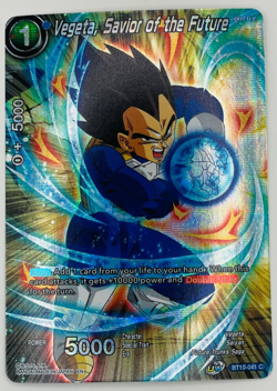 Vegeta, Savior of the Future BT10-041 C Dragon Ball Super Card Game NM - Image 1