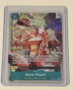 More Pizza!! OP07-037 One Piece Premium Card Collection Vol. 4 (Jewelry Bonney) - Image 1