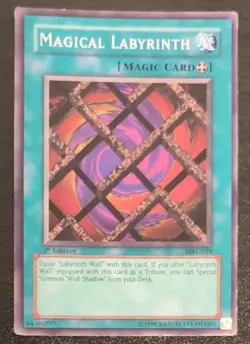 Magical Labyrinth #MRL-059 Common 1st Edition Yugioh! TCG Card Heavily Played - Image 1