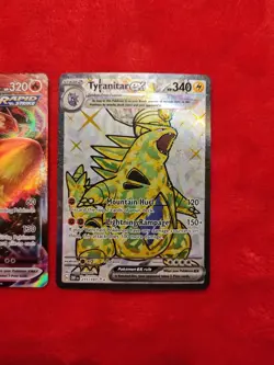 Pokemon Card Lot – Tyranitar ex Full Art, Blaziken VMAX, Holos – NM - Image 5