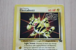 POKEMON TCG CARD GAME CARDS ELECTABUZZ PROMO # 2 FILM RARE VGC - Image 2