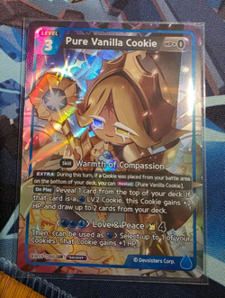 Braverse TCG Pure Vanilla Cookie Run Card UR BS9 English - Image 1