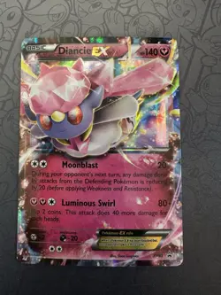 Diancie EX XY43 Holo Promo Card - Image 1