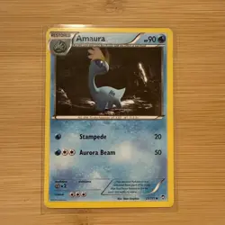 Pokemon Amaura Uncommon Card 25/111 Furious Fists XY 2016 GEM MINT RARE TCG GMT - Image 1