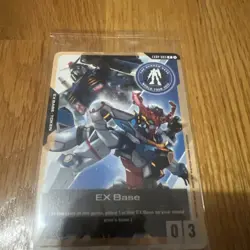 EXB Gundam Card Game EX Base Gundam Base World Tour Promo EXBP-003 Eng Sealed - Image 1
