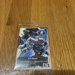 EXB Gundam Card Game EX Base Gundam Base World Tour Promo EXBP-003 Eng Sealed - Image 2