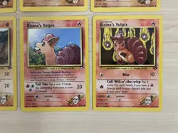 Pokemon Gym Challenge/Heroes Set Non Holo Cards Bundle x 12 - Image 4