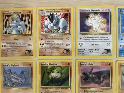 Pokemon Gym Challenge/Heroes Set Non Holo Cards Bundle x 12 - Image 5