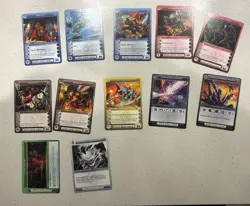 Chaotic TCG Organized Play (OP) 12 Card Lot - 3 RARES!!! - Image 1