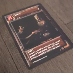 VINTAGE HIGHLANDER SWORDMASTER SCRYE PROMO CARD CCG TCG - Image 3