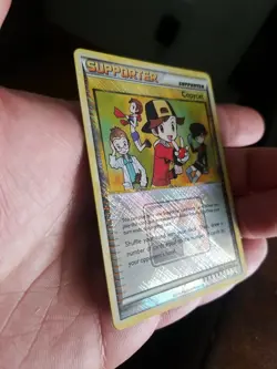 Copycat 90/123 Heart Gold Soul Silver Crosshatch Holo League Promo Pokemon Card - Image 3