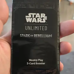 Fantasy Flight Star Wars Unlimited Spark of Rebellion 24 Booster Packs 3 Cards - Image 1