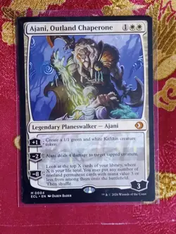 Ajani, Outland Chaperone Lorwyn Eclipsed Magic The Gathering MTG Planeswalker - Image 1