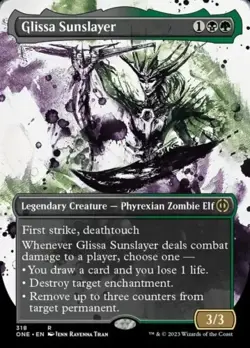 Glissa Sunslayer (Showcase) Phyrexia: All Will Be One Foil - Image 1