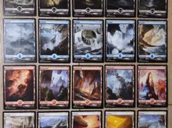MTG Battle For Zendikar Full Art Land Set (1 of each 25) Complete Set Basic BFZ - Image 3