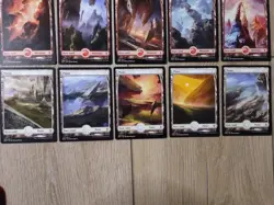 MTG Battle For Zendikar Full Art Land Set (1 of each 25) Complete Set Basic BFZ - Image 4