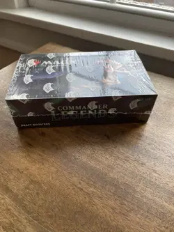 MTG Magic the Gathering Commander Legends Draft Booster Box Sealed New - Image 1
