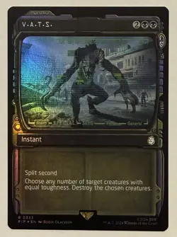V.A.T.S. Showcase Foil - Universes Beyond: Fallout MTG - Image 1
