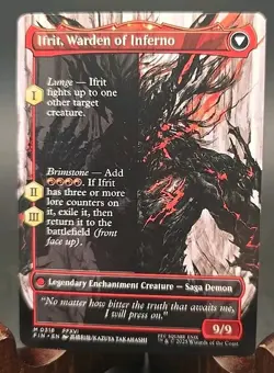 Clive, Ifrit's Dominant (Borderless) Final Fantasy MTG Regular Near Mint - Image 2