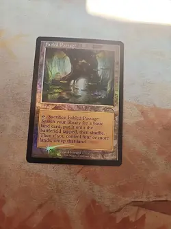 Fabled Passage Retro Frame Foil WPN Promo MTG NM - Image 1