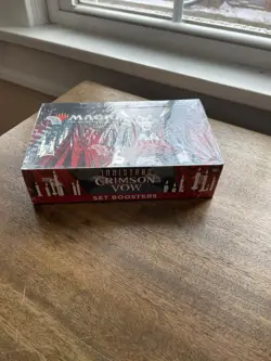 Sealed Magic: The Gathering Innistrad: Crimson Vow Set Booster Box 630509994496 - Image 1