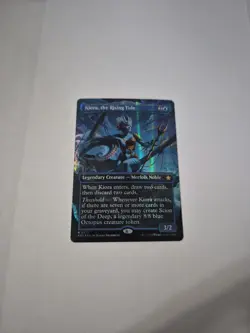 Kiora, the Rising Tide (Borderless) (Mana Foil) Foundations Foil - Image 1