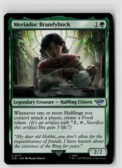 MTG Meriadoc Brandybuck 177 Lord Of The Rings LOTR x4 NM Uncommon - Image 1