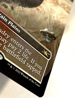 MTG Sacred Foundry *BORDERLESS* Unfinity 285 NM - Image 3