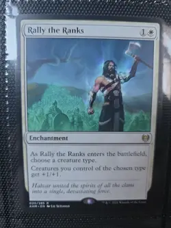 Rally the Ranks X1 KHM MTH Kaldheim B1 - Image 1