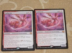 MTG Catharsis x2 Mythic Lorwyn Eclipsed NM Low S&H - Image 1